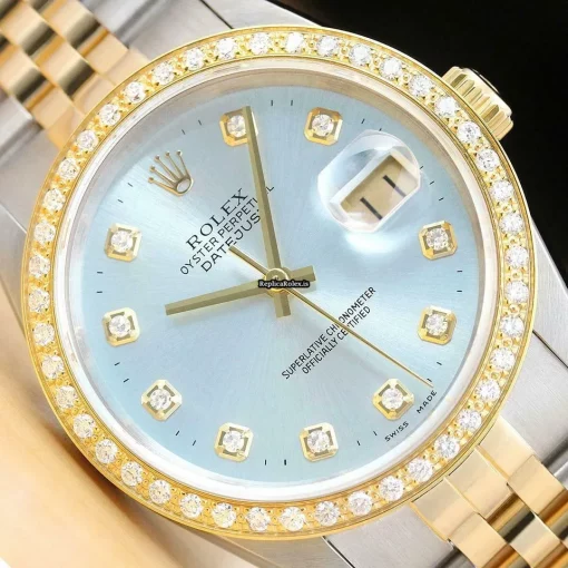 Amazing Fake Rolex Datejust 16233 Caliber 3135 Automatic Movement 36mm Steel Case Mens/unisex Watch