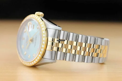 Amazing Fake Rolex Datejust 16233 Caliber 3135 Automatic Movement 36mm Steel Case Mens/unisex Watch - Image 4