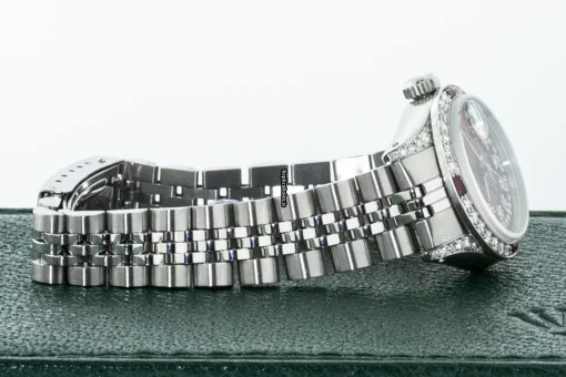 Amazing Replica Rolex Lady-datejust 6917 Caliber 2030 Automatic Movement 26mm Steel Case Womens Watch - Image 7