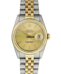 Swiss Replica Rolex Datejust 16233 Caliber 3135 Automatic Movement 36mm Steel Case Mens/unisex Watch