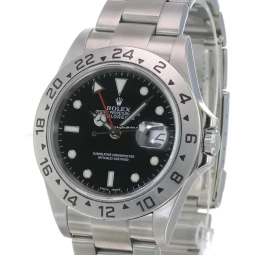 Epic Fake Rolex Explorer II 16570t Caliber 3185 Automatic Movement 40x47,2mm Steel Case Mens/unisex Watch