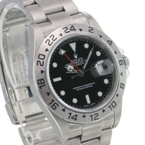 Epic Fake Rolex Explorer II 16570t Caliber 3185 Automatic Movement 40x47,2mm Steel Case Mens/unisex Watch - Image 3