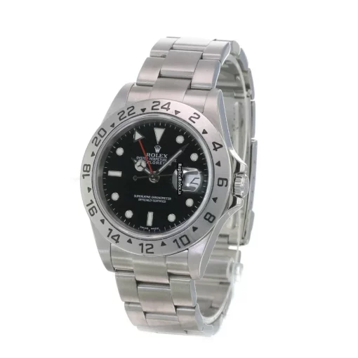 Epic Fake Rolex Explorer II 16570t Caliber 3185 Automatic Movement 40x47,2mm Steel Case Mens/unisex Watch - Image 4