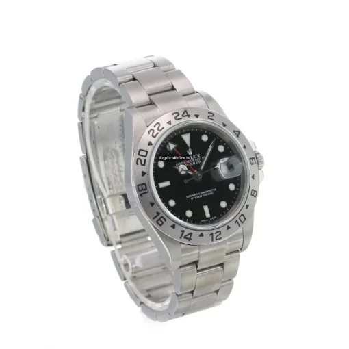 Epic Fake Rolex Explorer II 16570t Caliber 3185 Automatic Movement 40x47,2mm Steel Case Mens/unisex Watch - Image 6