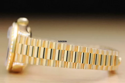 Luxury Replica Rolex Lady-datejust 69178 Caliber 2135 Automatic Movement 26mm Yellow Gold Case Womens Watch - Image 5