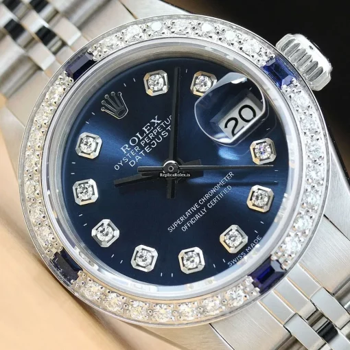 Wonderful Fake Rolex Lady-datejust 6917 Caliber 2030 Automatic Movement 26mm Steel Case Womens Watch