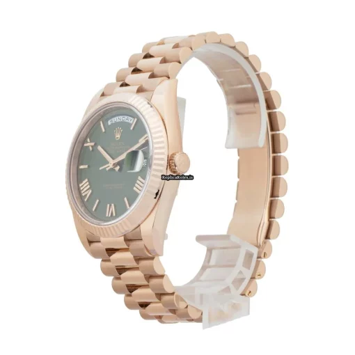 Incredible Replica Rolex Day-date 40 228235 Caliber 3255 Automatic Movement 40mm Rose Gold Case Mens/unisex Watch - Image 2
