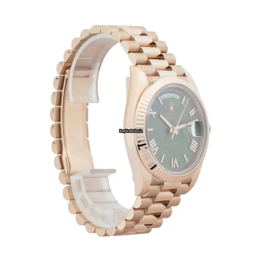 Incredible Replica Rolex Day-date 40 228235 Caliber 3255 Automatic Movement 40mm Rose Gold Case Mens/unisex Watch - Image 6
