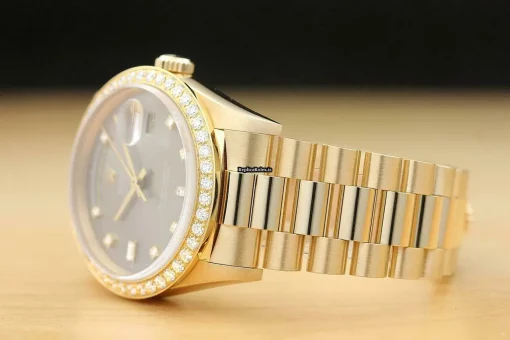 Unique Replica Rolex Day-date 36 18238 Caliber 3155 Automatic Movement 36mm Yellow Gold Case Mens/unisex Watch - Image 4