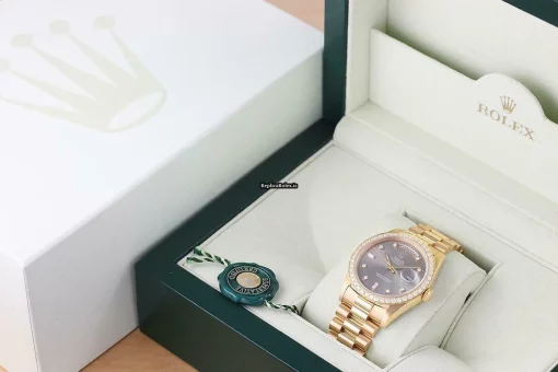 Unique Replica Rolex Day-date 36 18238 Caliber 3155 Automatic Movement 36mm Yellow Gold Case Mens/unisex Watch - Image 6
