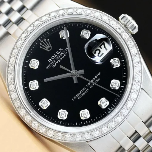 Neat Fake Rolex Datejust 1603 Caliber 1570 Automatic Movement 36mm Steel Case Mens/unisex Watch