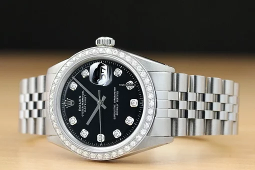 Neat Fake Rolex Datejust 1603 Caliber 1570 Automatic Movement 36mm Steel Case Mens/unisex Watch - Image 2