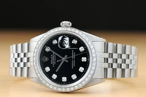 Neat Fake Rolex Datejust 1603 Caliber 1570 Automatic Movement 36mm Steel Case Mens/unisex Watch - Image 3