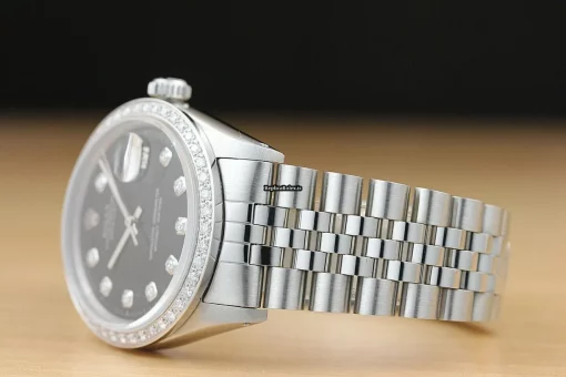 Neat Fake Rolex Datejust 1603 Caliber 1570 Automatic Movement 36mm Steel Case Mens/unisex Watch - Image 4