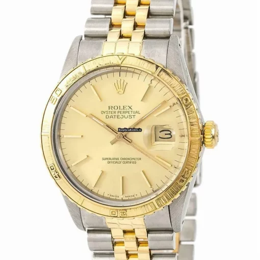 Wonderful Fake Rolex Datejust Turn-o-graph 16253 Automatic Movement 36mm Steel Case Mens/unisex Watch - Image 4