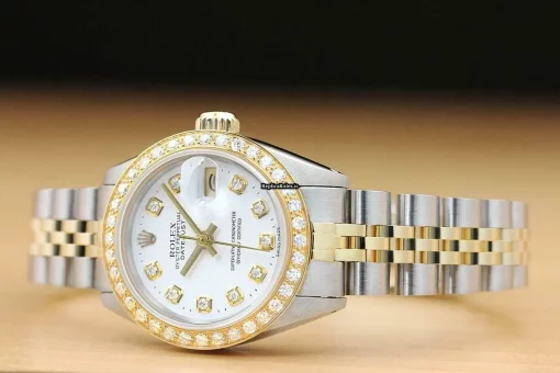 Great Fake Rolex Lady-datejust 6917 Caliber 2030 Automatic Movement 26mm Steel Case Womens Watch - Image 2