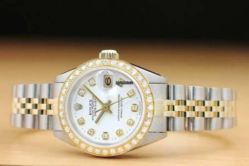 Great Fake Rolex Lady-datejust 6917 Caliber 2030 Automatic Movement 26mm Steel Case Womens Watch - Image 3