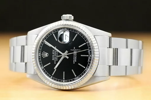Beautiful Replica Rolex Datejust 16014 Caliber 3035 Automatic Movement 36mm Steel Case Mens/unisex Watch - Image 3