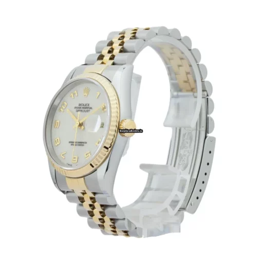 Superior Replica Rolex Datejust 16233 Caliber 3135 Automatic Movement 36mm Gold/steel Case Mens/unisex Watch - Image 2
