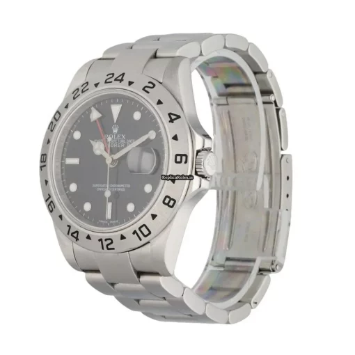 Top Replica Rolex Explorer II 16570 Caliber 3185 Automatic Movement 40mm Steel Case Mens/unisex Watch - Image 2