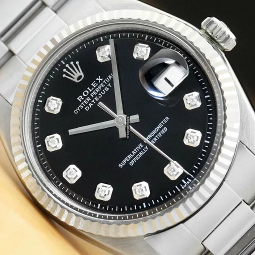 Swiss Replica Rolex Datejust 1601 Caliber 1570 Automatic Movement 36mm Steel Case Mens/unisex Watch