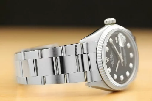 Swiss Replica Rolex Datejust 1601 Caliber 1570 Automatic Movement 36mm Steel Case Mens/unisex Watch - Image 6