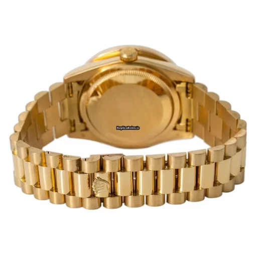 Quality Replica Rolex Day-date 36 118208 Automatic Movement 38mm Yellow Gold Case Mens/unisex Watch - Image 2