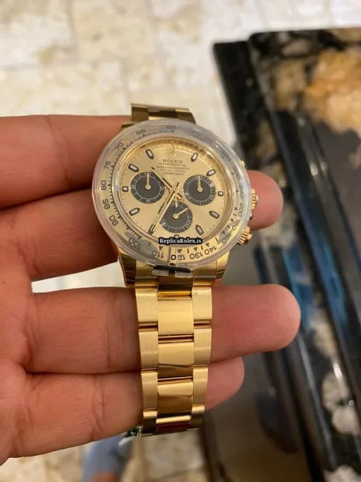 Fabulous Replica Rolex Daytona 116508 Caliber 4130 Automatic Movement 40mm Yellow Gold Case Mens/unisex Watch