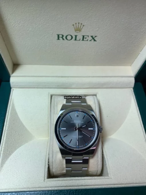 Defect Replica Rolex Oyster Perpetual 39 114300 Caliber 3132 Automatic Movement 39mm Steel Case Mens/unisex Watch - Image 5
