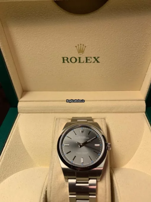 Defect Replica Rolex Oyster Perpetual 39 114300 Caliber 3132 Automatic Movement 39mm Steel Case Mens/unisex Watch - Image 6