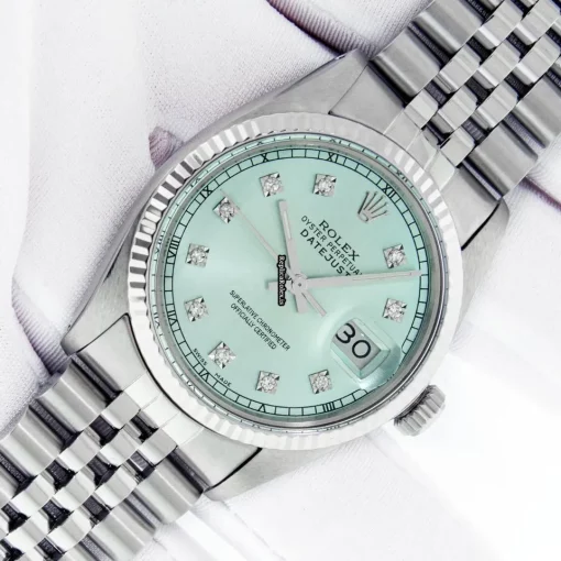 Popular Knockoff Rolex Datejust 16014 Caliber 3035 Automatic Movement 36mm Steel Case Mens/unisex Watch - Image 2