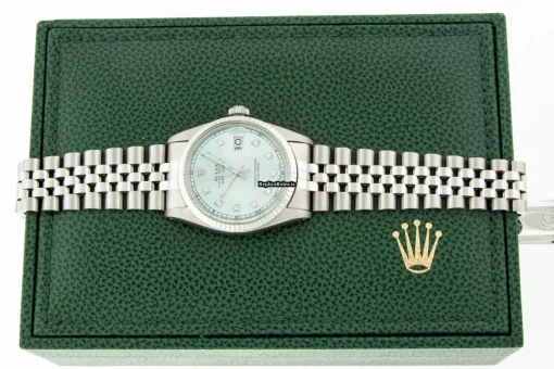 Popular Knockoff Rolex Datejust 16014 Caliber 3035 Automatic Movement 36mm Steel Case Mens/unisex Watch - Image 4