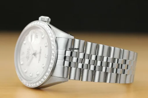 Unique Replica Rolex Datejust 1603 Caliber 1570 Automatic Movement 36mm Steel Case Mens/unisex Watch - Image 4