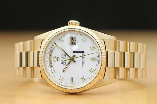 1:1 Replica Rolex Day-date 36 18238 Caliber 3155 Automatic Movement 36mm Yellow Gold Case Mens/unisex Watch - Image 3