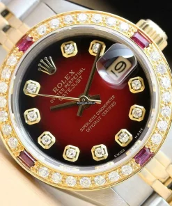 Terrific Fake Rolex Lady-datejust 6917 Caliber 2030 Automatic Movement 26mm Steel Case Womens Watch