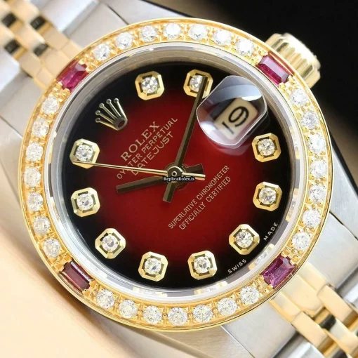 Terrific Fake Rolex Lady-datejust 6917 Caliber 2030 Automatic Movement 26mm Steel Case Womens Watch