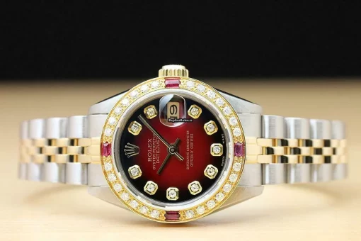 Terrific Fake Rolex Lady-datejust 6917 Caliber 2030 Automatic Movement 26mm Steel Case Womens Watch - Image 3
