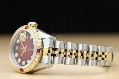 Terrific Fake Rolex Lady-datejust 6917 Caliber 2030 Automatic Movement 26mm Steel Case Womens Watch - Image 4
