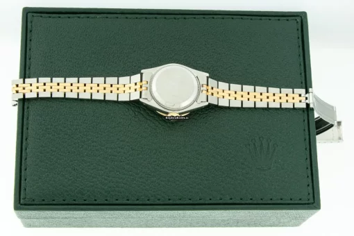 Excellent Fakes Rolex Lady-datejust 69173 Caliber 2135 Automatic Movement 26mm Gold/steel Case Womens Watch - Image 7
