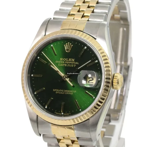 Recommend Replica Rolex Datejust 16233 Caliber 3135 Automatic Movement 36mm Gold/steel Case Mens/unisex Watch - Image 2