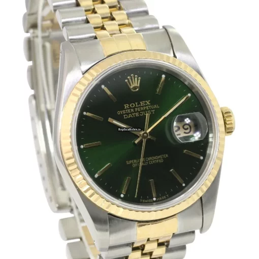 Recommend Replica Rolex Datejust 16233 Caliber 3135 Automatic Movement 36mm Gold/steel Case Mens/unisex Watch - Image 4