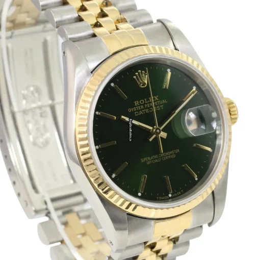 Recommend Replica Rolex Datejust 16233 Caliber 3135 Automatic Movement 36mm Gold/steel Case Mens/unisex Watch - Image 5