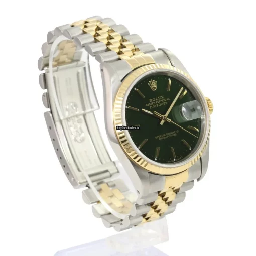 Recommend Replica Rolex Datejust 16233 Caliber 3135 Automatic Movement 36mm Gold/steel Case Mens/unisex Watch - Image 9