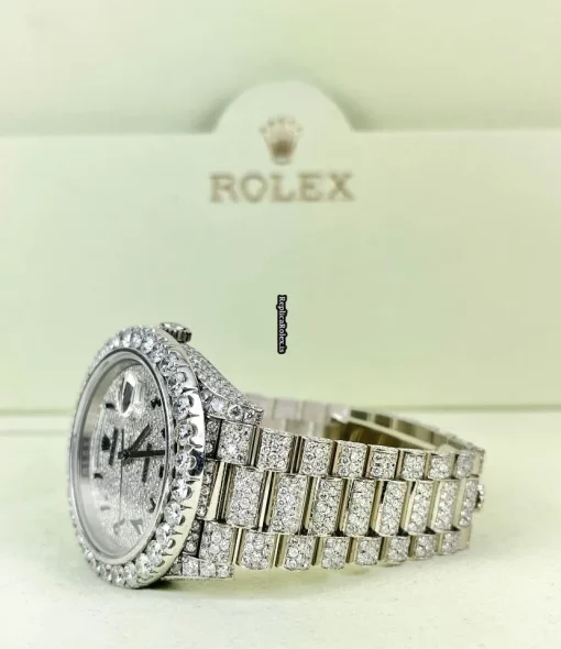 Superior Fake Rolex Day-date 40 228239 Caliber 3255 Automatic Movement 40mm White Gold Case Mens/unisex Watch - Image 2