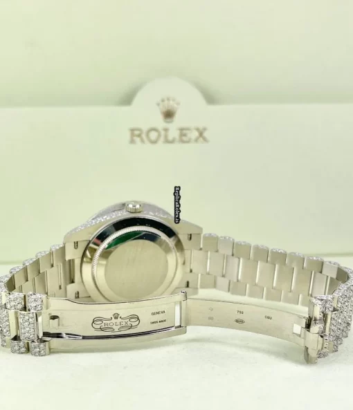 Superior Fake Rolex Day-date 40 228239 Caliber 3255 Automatic Movement 40mm White Gold Case Mens/unisex Watch - Image 5