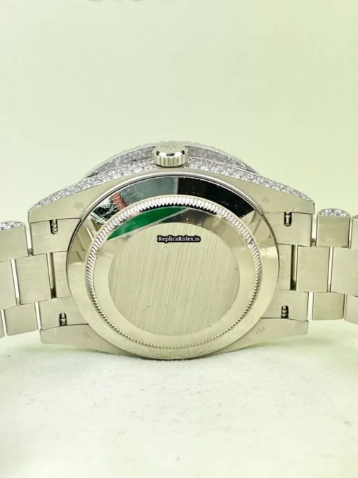 Superior Fake Rolex Day-date 40 228239 Caliber 3255 Automatic Movement 40mm White Gold Case Mens/unisex Watch - Image 6