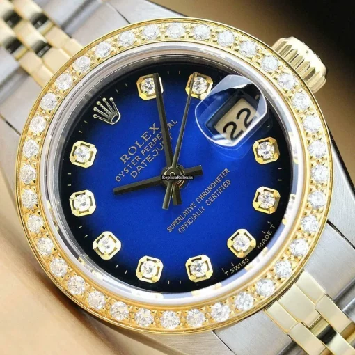 Perfect Fake Rolex Lady-datejust 6917 Caliber 2030 Automatic Movement 26mm Steel Case Womens Watch