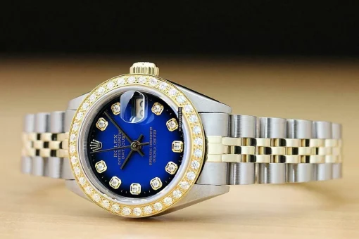 Perfect Fake Rolex Lady-datejust 6917 Caliber 2030 Automatic Movement 26mm Steel Case Womens Watch - Image 2