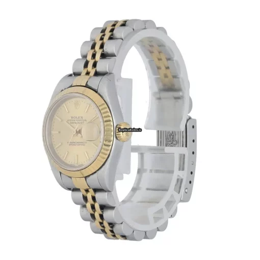 Defect Replica Rolex Lady-datejust 79173 Caliber 3135 Automatic Movement 26mm Steel Case Womens Watch - Image 2