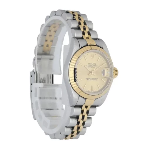 Defect Replica Rolex Lady-datejust 79173 Caliber 3135 Automatic Movement 26mm Steel Case Womens Watch - Image 3